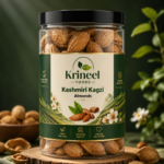 Krineel Foods Kashmiri Kagzi Almonds (In Shell) – 100% Natural | High in Badam Oil | Premium Quality | 250 gms