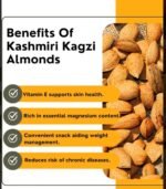 Krineel Foods Kashmiri Kagzi Almonds (In Shell) – 100% Natural | High in Badam Oil | Premium Quality | 250 gms - Image 2