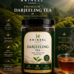 Krineel Foods Premium Darjeeling Tea – Finest Whole Leaf Black Tea | 100% Natural 175 gms