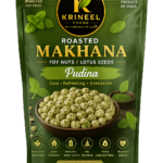 Krineel P889S Handpicked Raw Makhana - Pudina Flavor | Refreshing Mint Fox Nuts